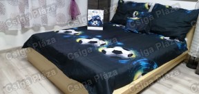 7 részes pamut ágynemű, mintás ágynemű, focis ágynemű